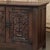 Coffee French Gothic Revival Oak Coffer Buffet With Iron Hardware For Sale - Image 8 of 18