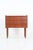 1960s, Denmark. Teak veneer. Overall dimensions approx.: 67 x 62 x 29 cm (height, width, depth). Used item. Extensively...