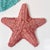 1980s Vintage Coastal Boho Chic Wicker Clam Shell & Starfish Sculptural Wall Objects - A Pair. For Sale - Image 4 of 7