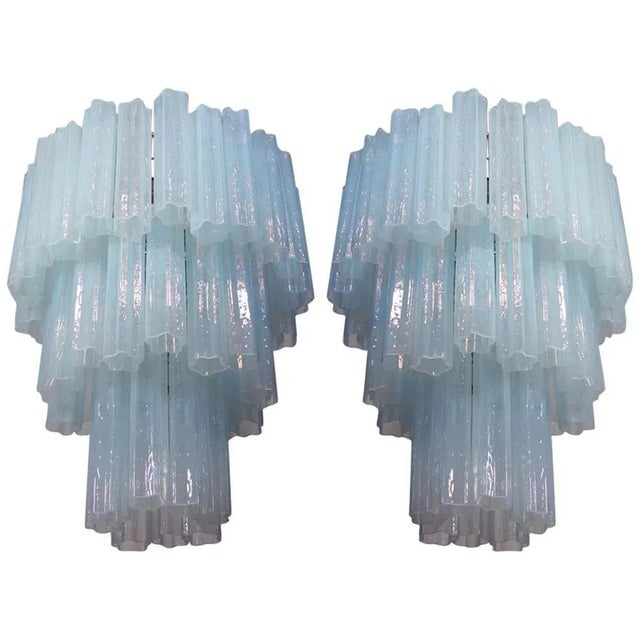 Tronchi Chandeliers in the style of Toni Zuccheri for Venini, Set of 2 For Sale - Image 6 of 11