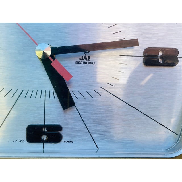 Mid-Century Wall Clock from Jaz, 1970s-1980s For Sale - Image 9 of 18