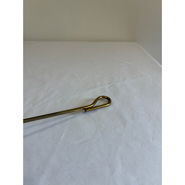 Vintage Brass Bell-Shaped Candle Snuffer For Sale - Image 4 of 7