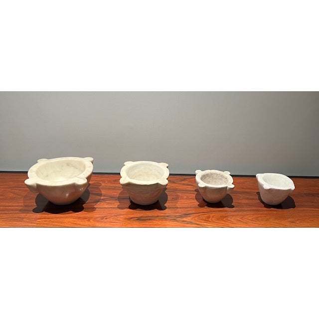 Marble Mortars from 18th Century - Set of 4 For Sale - Image 4 of 18