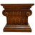 1960 Vintage Drexel Guildhall Neoclassical Oak Pedestal End Tables - A Pair For Sale - Image 12 of 17