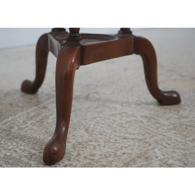 1950s Kittinger Colonial Williamsburg Cw-5 Mahogany Basin Stand For Sale - Image 11 of 15