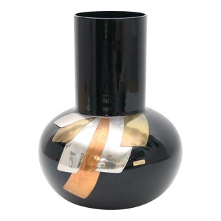 1980s Luca Bojola for Art in Luce Murano Vase For Sale