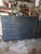 2000 - 2009 Large Wide Dark Gray Restoration Hardware Metal Clad Dresser For Sale - Image 5 of 9