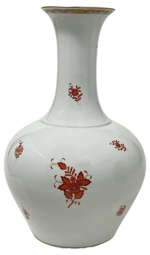 Large Porcelain Vase from Herend, Hungary, 1960s
