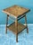 Late 20th Century Vintage Split Reed Side Table For Sale - Image 5 of 12