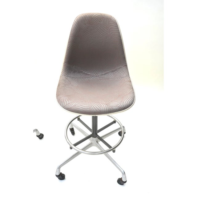 1970s Charles + Ray Eames Drafting Stool Pair by Herman Miller For Sale - Image 5 of 10