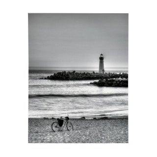 Lighthouse & Bicycle by Richard Singer For Sale