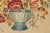 1970s Crewel Hand Embroidered Floral Still Life For Sale - Image 5 of 8