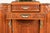 French Art Deco Carved Walnut Marble Top Sideboard or Bar Cabinet, Circa 1930s For Sale In South Bend - Image 6 of 13