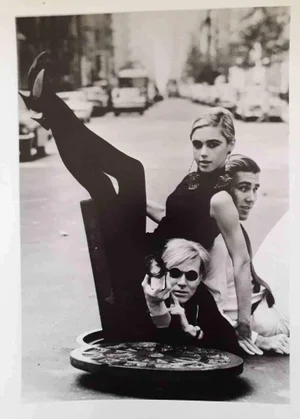Burt Glinn, Edie Sedgwick and Andy Warhol, Photograph, 1965
