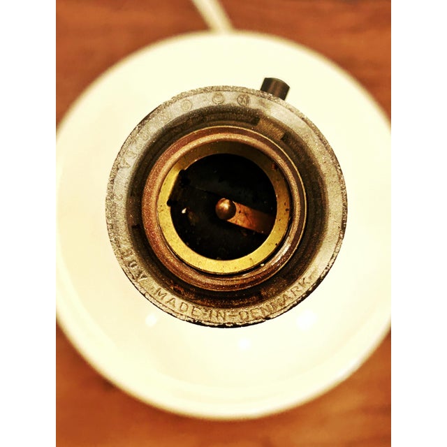 Zodiac Capricorn Table Lamp by Kaj Lange for Royal Copenhagen & Fog & Mørup, 1970s For Sale - Image 9 of 10