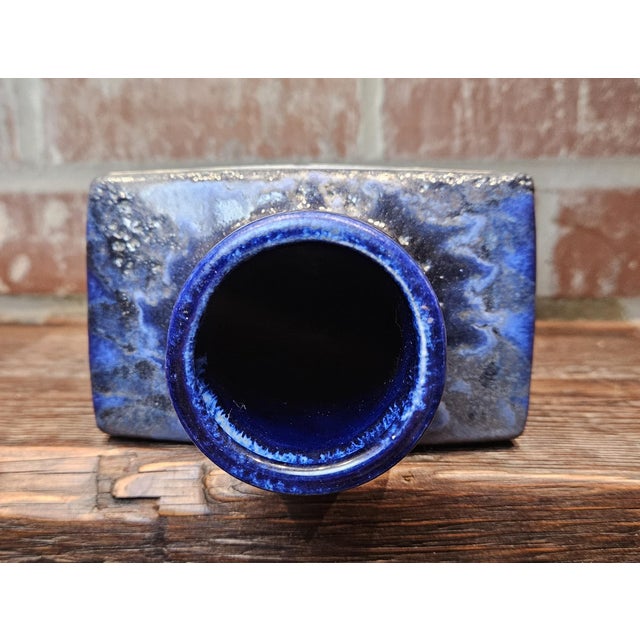 Scheurich Keramik Mid-Century Fat Lava Vase For Sale - Image 10 of 13