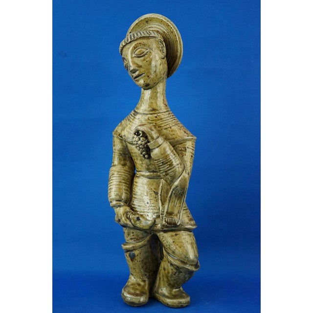 André Rozay, Saint Francis, La Borne, 20th Century, Ceramic For Sale - Image 9 of 18