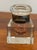 Antique 19th Century Black Lacquer Chinoiserie Inkstand With Cut Glass Inkwell For Sale - Image 12 of 18