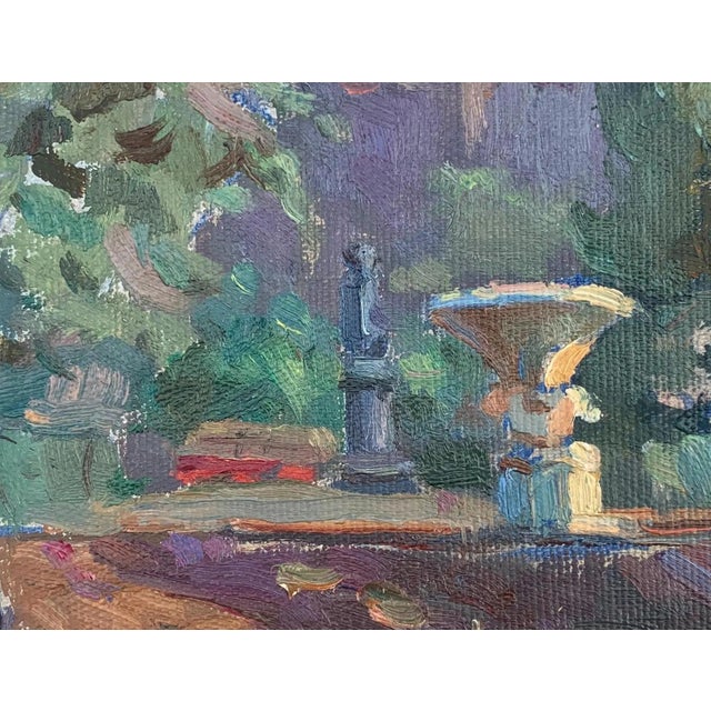 City Landscape Urban Oil Painting Original Ukrainian Artist Sokolovsky G. 18-24 1960s For Sale - Image 4 of 6