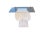 White Mid 20th Century Sea Shell Console Table in the Manner of Groult Gloss White For Sale - Image 8 of 8