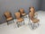 Vintage Abanica Chairs in Wicker by Oscar Tusquets for Aleph, 1990s, Set of 6 For Sale - Image 4 of 11