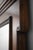 1990s Large Distressed Walnut Beveled Glass Pier Mirror For Sale - Image 5 of 10