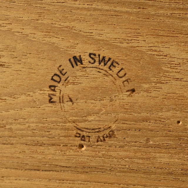 Vintage Swedish Teak Waste Paper Basket by Martin Aberg for Servex, 1960s For Sale - Image 10 of 12