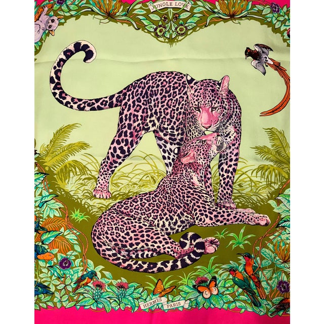 The Hermes Jungle Love scarf is considered to be one of the 10 most well known and iconic designs of their collection. The...