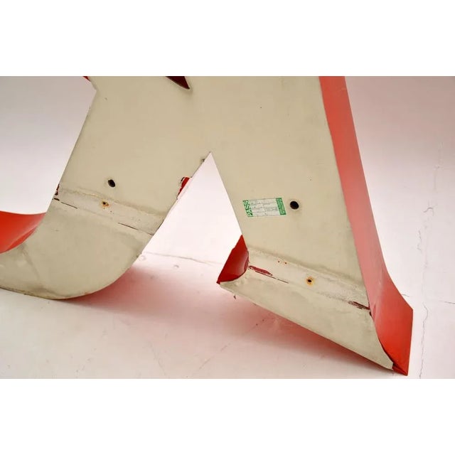 Large American Diner Lights, 1950s, Set of 2 For Sale - Image 11 of 13