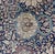Navy Blue Antique Persian Fine Tabriz Rug With All-Over Large Scale Flowers For Sale - Image 9 of 12