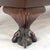 Mahogany 2 Door Chippendale Style Carved Ball & Claw Feet Rope Edge Bookcase For Sale - Image 6 of 11