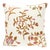 Schumacher Raleigh Crewel Embroidery 14" Pillow B in Autumn For Sale