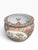 Chinoiserie Vintage Chinese Famille Rose Gilt Porcelain Fishbowl Planter With Floral and Bird Motifs For Sale - Image 3 of 14