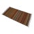 1980s Traditional Brown Striped Kilim For Sale