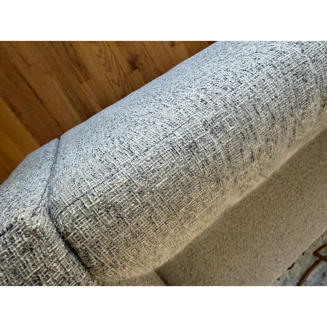 West Elm Olive 71" Swoop Arm Channel Back Sofa For Sale In Pittsburgh - Image 6 of 6