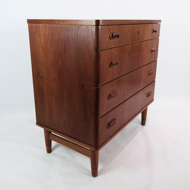 Danish Teak Chest of Drawers, 1960s For Sale - Image 10 of 18