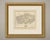 An original antique map of asia minor, a steel engraving colored by hand, with red outline color for the provincial...