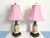 Classical Roman 1940s Greco-Roman Lamps & Shades, Pair For Sale - Image 3 of 16