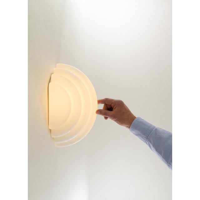 Kumo Wall Lamps by Kazuhide Takahama for Sirrah, 1980s, Set of 2 For Sale - Image 9 of 10