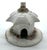 English Antique Staffordshire Porcelain Cottage Pastille Burner, 19th Century For Sale - Image 3 of 6