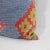 2020s Vintage Colorful Handwoven Geometric Kilim Pattern Pillow For Sale - Image 5 of 10