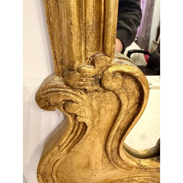 Pair of Spanish Hollywood Regency Gilt Mirrors For Sale - Image 9 of 13