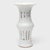 This porcelain vase from the early 20th-century is sculpted to a classic phoenix-tail silhouette and decorated on all...