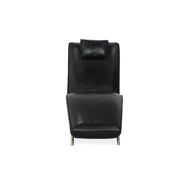 Jonas Lounger in Black Leather from Koinor For Sale - Image 15 of 16