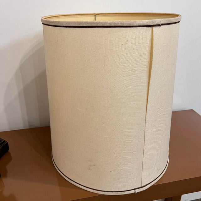 Mid-20th Century Large Ornate Gold and Bronze Lamp Plaster Column For Sale - Image 9 of 12