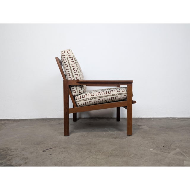 1960s Danish Teak Capella Lounge Chair by Illum Wikkelsø for Niels Eilersen, 1960s For Sale - Image 5 of 12