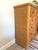 Hollywood Regency Vintage Tall Wicker Chest of Drawers For Sale - Image 3 of 7