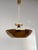Small Brass UFO Pendant, Czechoslovakia, 1940s For Sale - Image 6 of 8