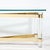 Mid-Century X Form Polished Brass & Lucite Console Table by Karl Springer For Sale - Image 13 of 14