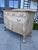 Vintage Solid Wood Bleached Cabinet For Sale - Image 4 of 12